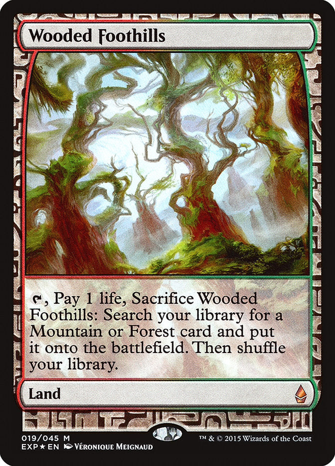 Wooded Foothills [Zendikar Expeditions] | Grognard Games