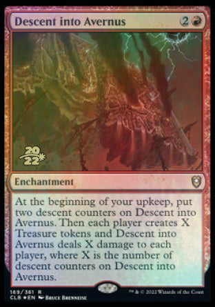 Descent into Avernus [Commander Legends: Battle for Baldur's Gate Prerelease Promos] | Grognard Games