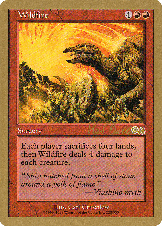 Wildfire (Kai Budde) [World Championship Decks 1999] | Grognard Games