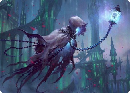 Wanderlight Spirit Art Card [Innistrad: Crimson Vow Art Series] | Grognard Games