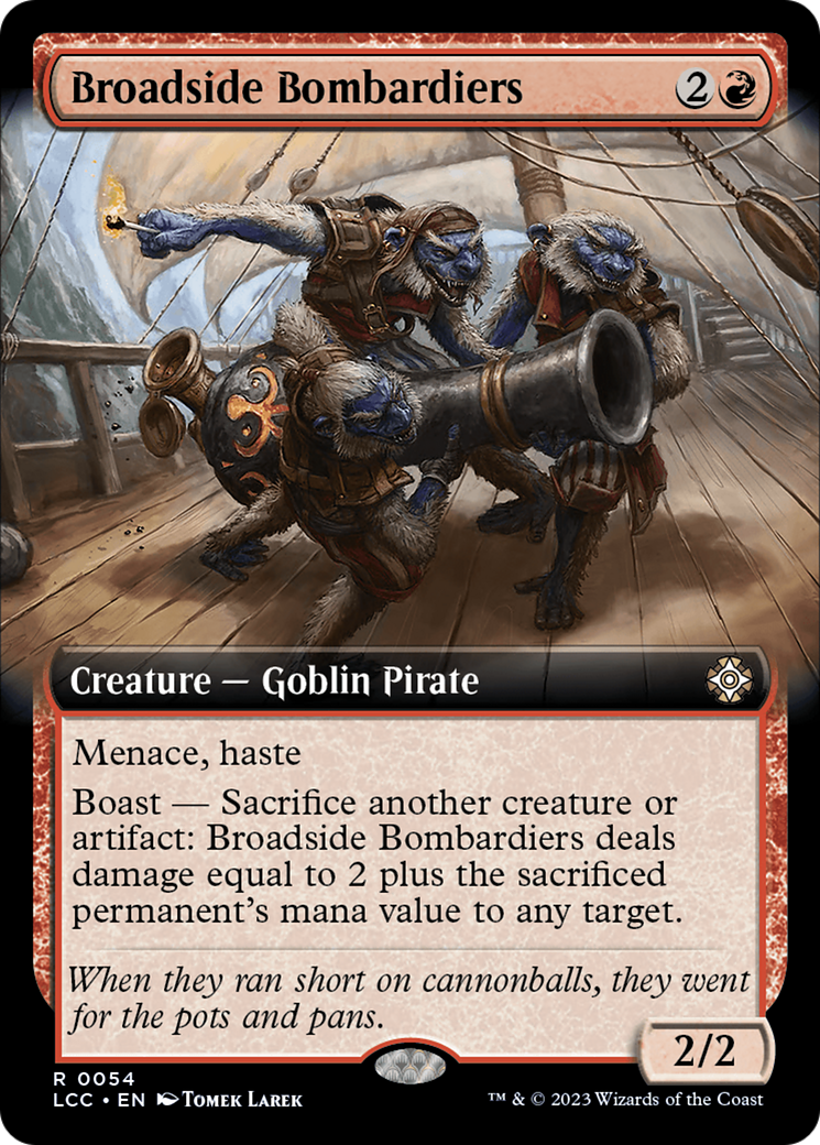 Broadside Bombardiers (Extended Art) [The Lost Caverns of Ixalan Commander] | Grognard Games