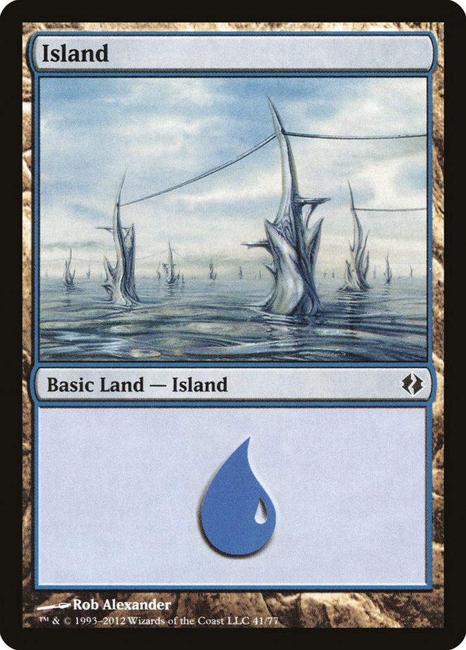 Island (41) [Duel Decks: Venser vs. Koth] | Grognard Games