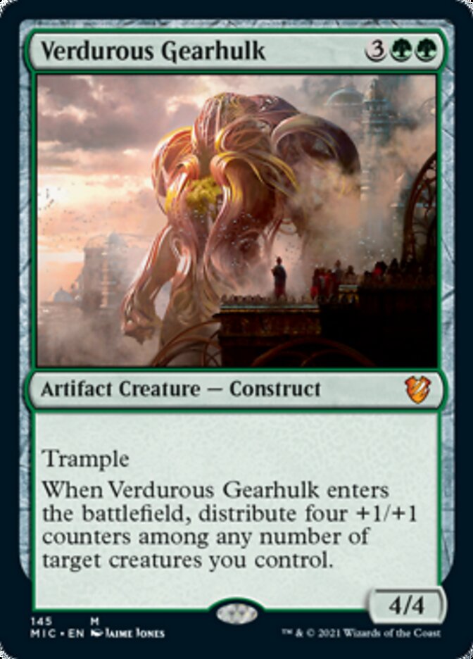 Verdurous Gearhulk [Innistrad: Midnight Hunt Commander] | Grognard Games