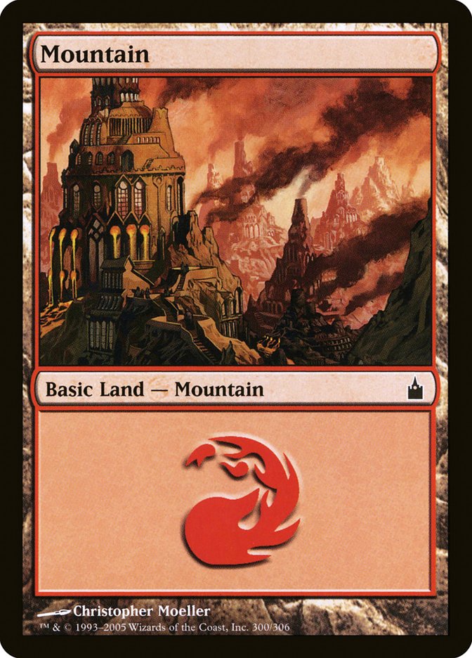 Mountain (300) [Ravnica: City of Guilds] | Grognard Games