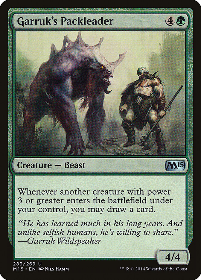 Garruk's Packleader [Magic 2015] | Grognard Games