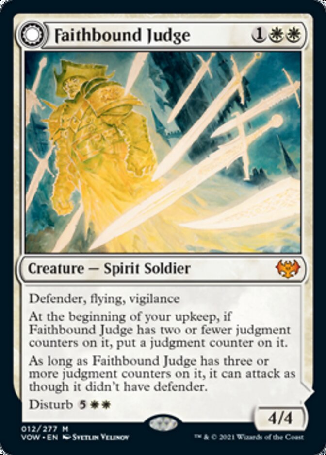 Faithbound Judge // Sinner's Judgment [Innistrad: Crimson Vow] | Grognard Games