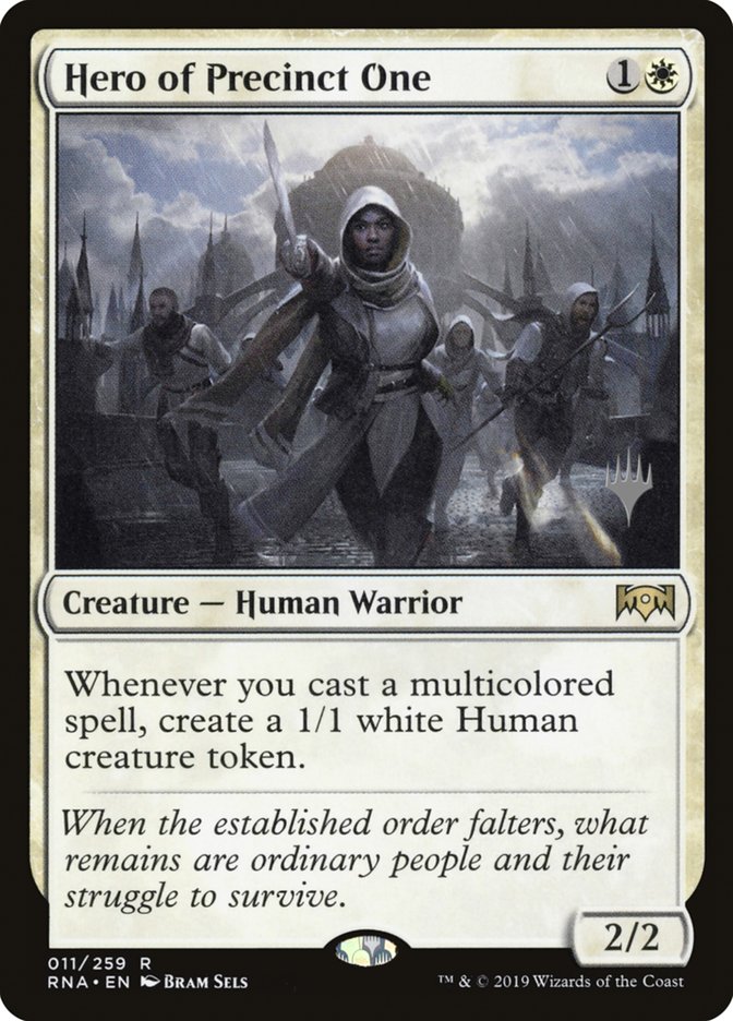 Hero of Precinct One (Promo Pack) [Ravnica Allegiance Promos] | Grognard Games