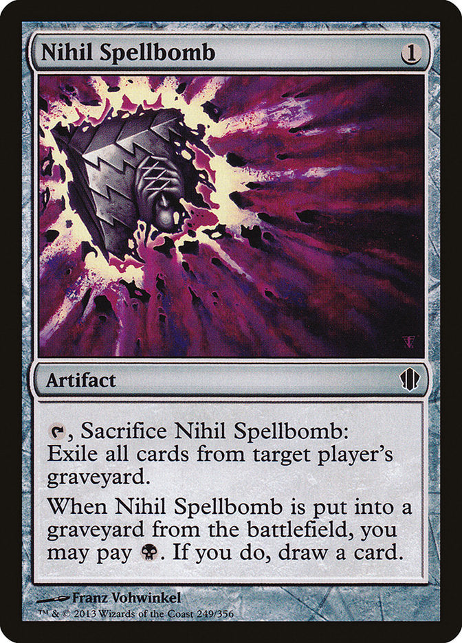 Nihil Spellbomb [Commander 2013] | Grognard Games