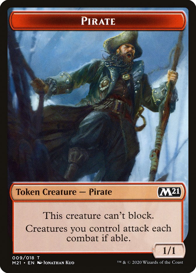 Pirate [Core Set 2021 Tokens] | Grognard Games