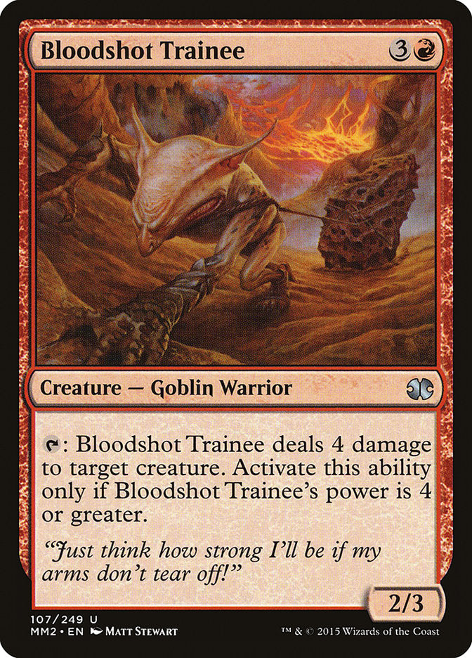 Bloodshot Trainee [Modern Masters 2015] | Grognard Games