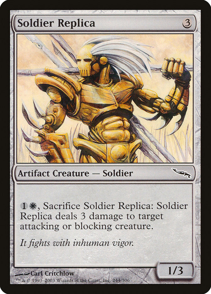 Soldier Replica [Mirrodin] | Grognard Games