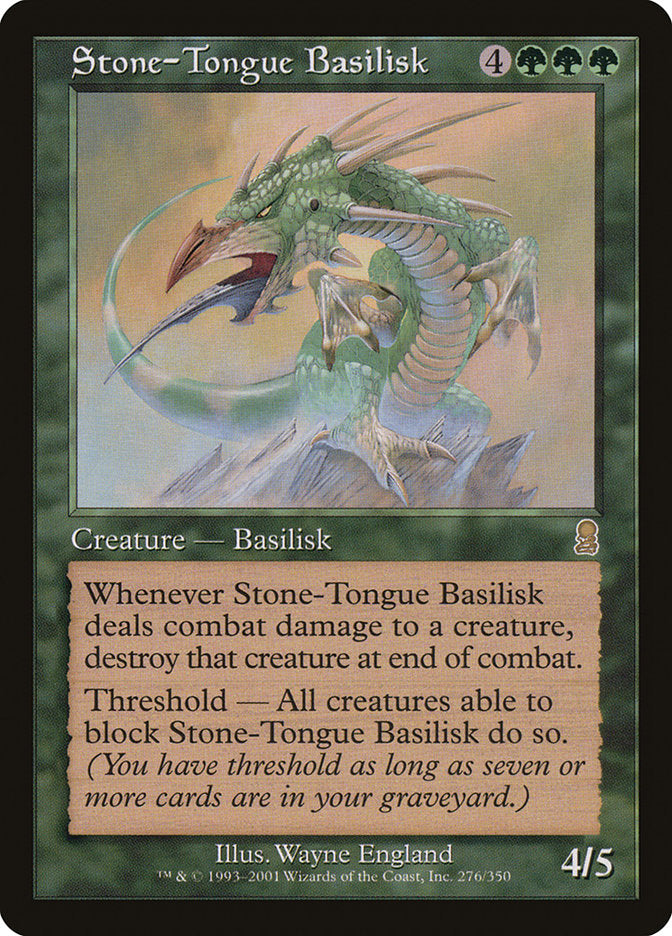 Stone-Tongue Basilisk [Odyssey] | Grognard Games