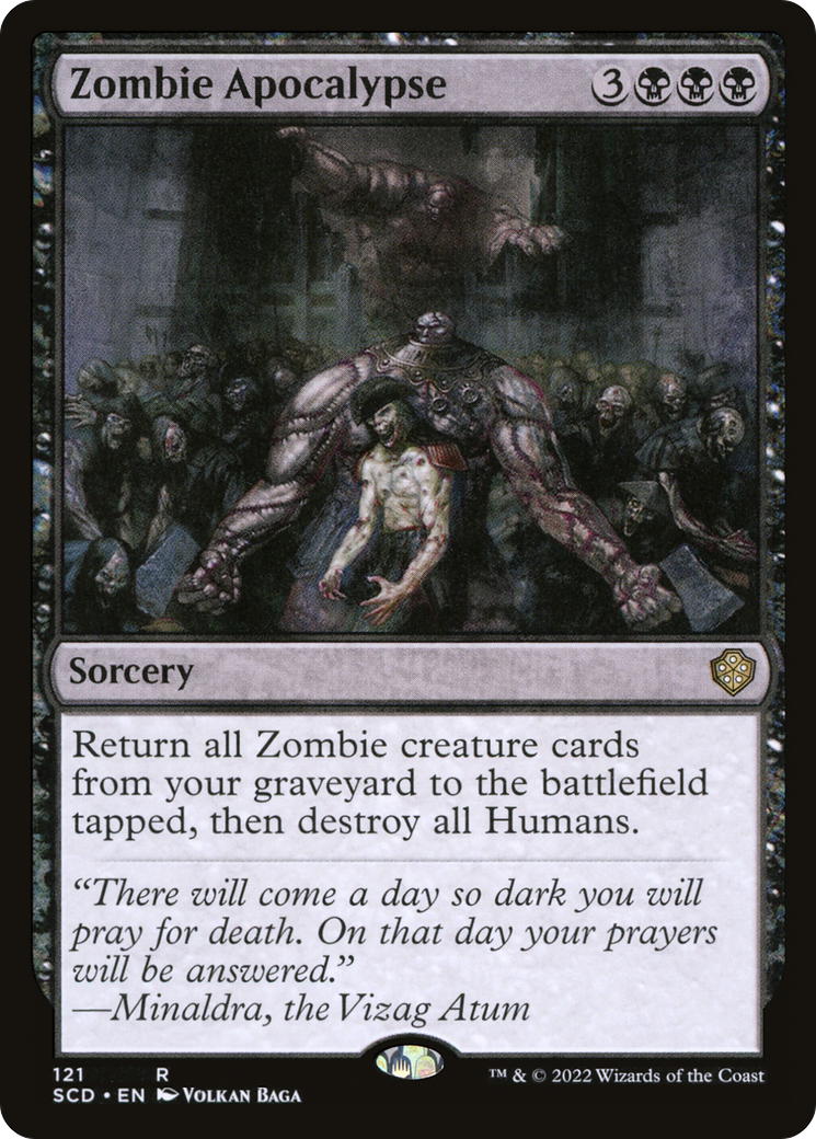 Zombie Apocalypse [Starter Commander Decks] | Grognard Games