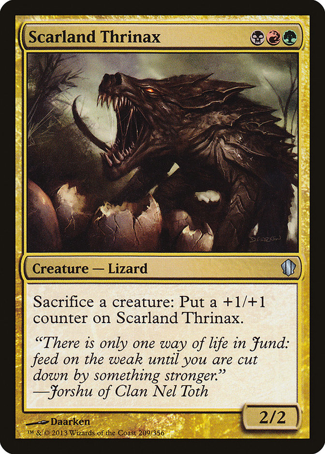 Scarland Thrinax [Commander 2013] | Grognard Games