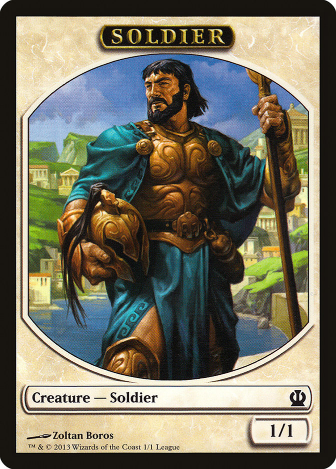 Soldier (Zoltan Boros) [League Tokens 2013] | Grognard Games