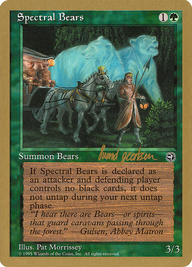 Spectral Bears (Svend Geertsen) [World Championship Decks 1997] | Grognard Games