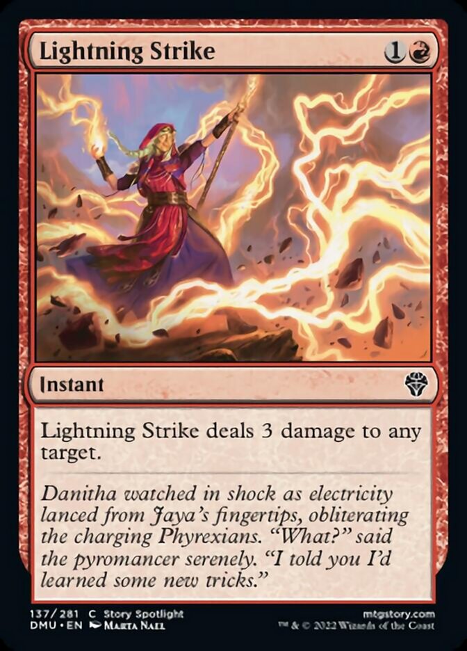 Lightning Strike [Dominaria United] | Grognard Games