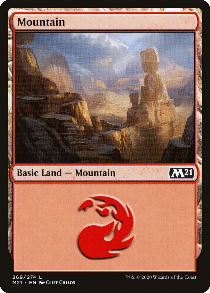 Mountain (269) [Core Set 2021] | Grognard Games