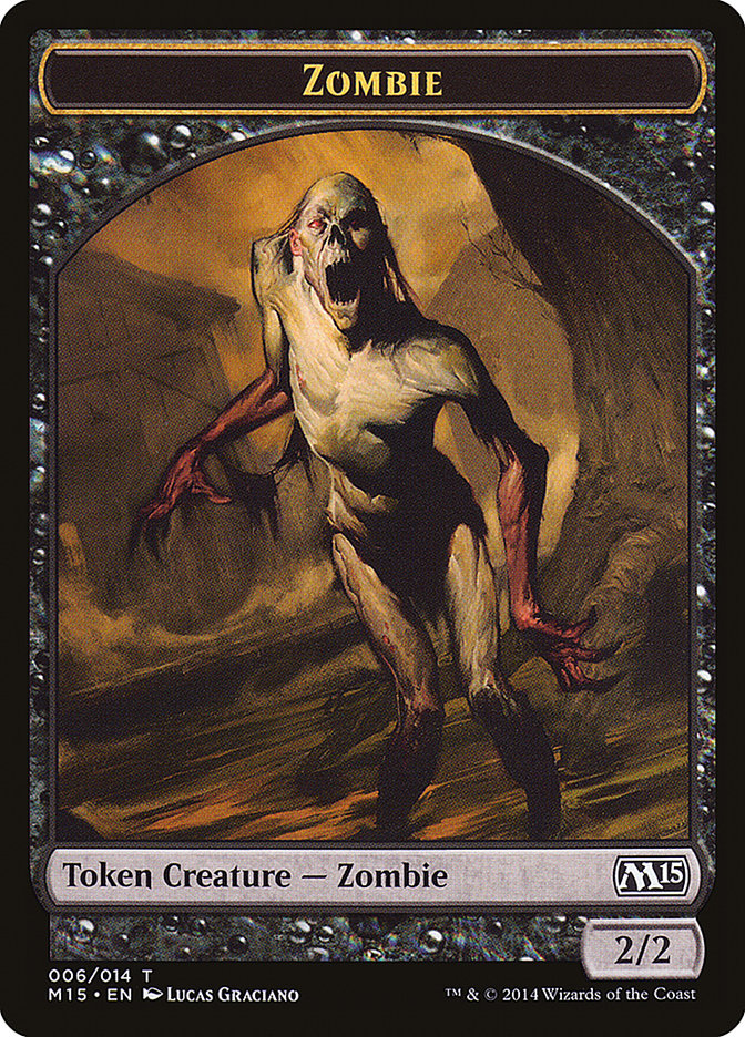 Zombie [Magic 2015 Tokens] | Grognard Games