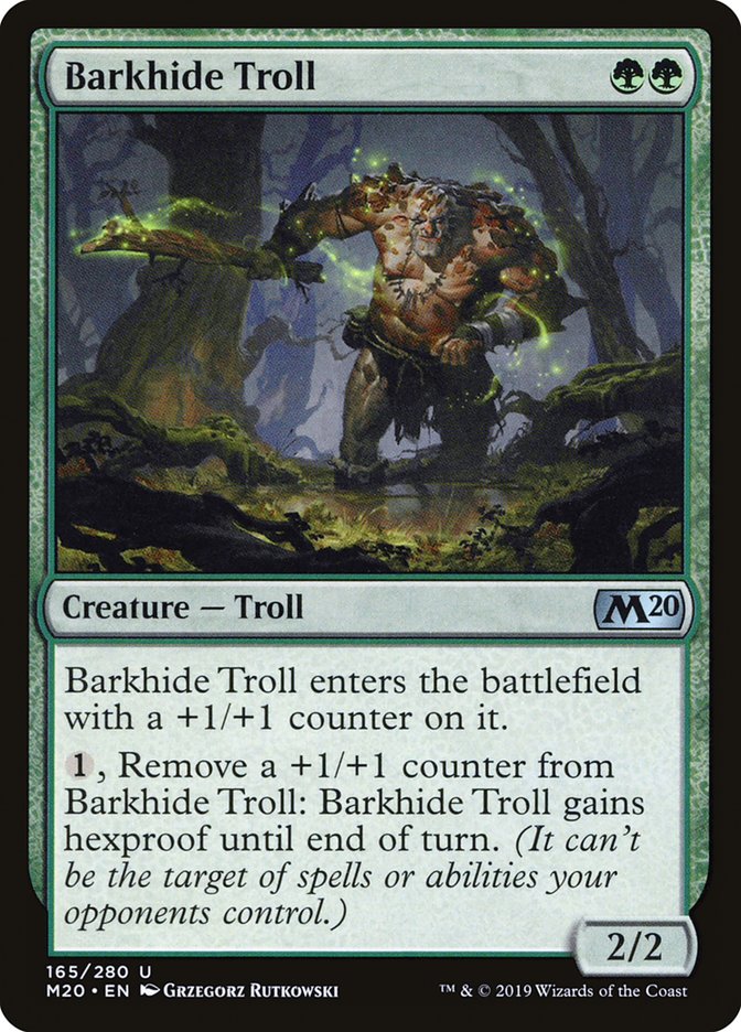 Barkhide Troll [Core Set 2020] | Grognard Games