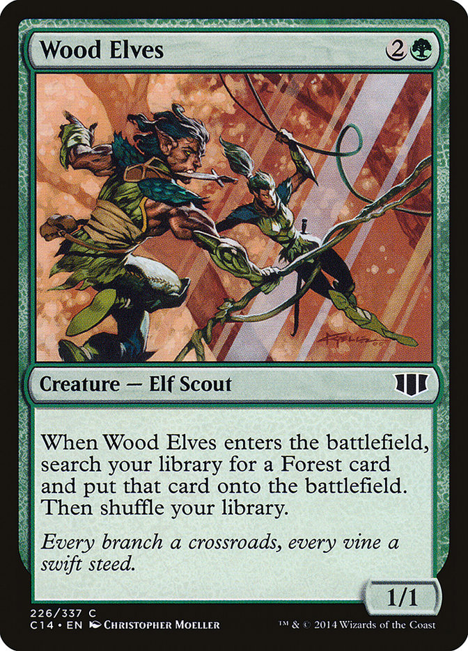 Wood Elves [Commander 2014] | Grognard Games