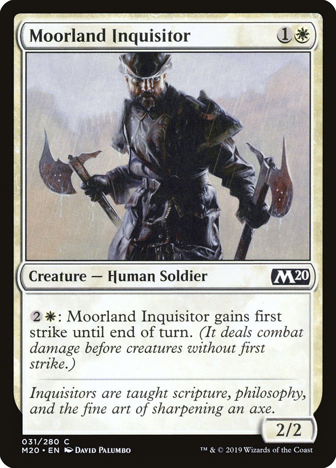 Moorland Inquisitor [Core Set 2020] | Grognard Games