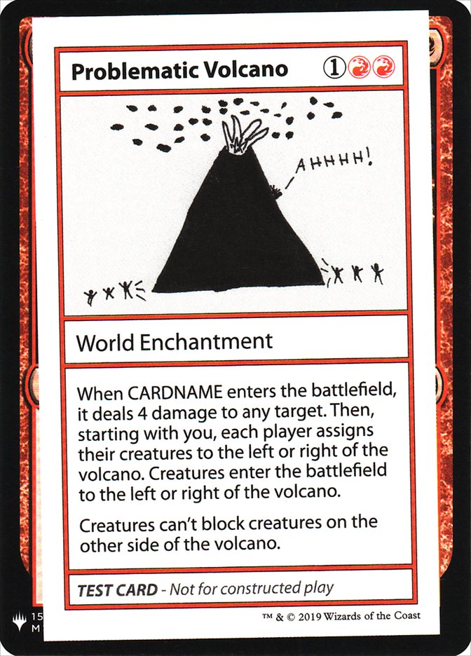 Problematic Volcano [Mystery Booster Playtest Cards] | Grognard Games