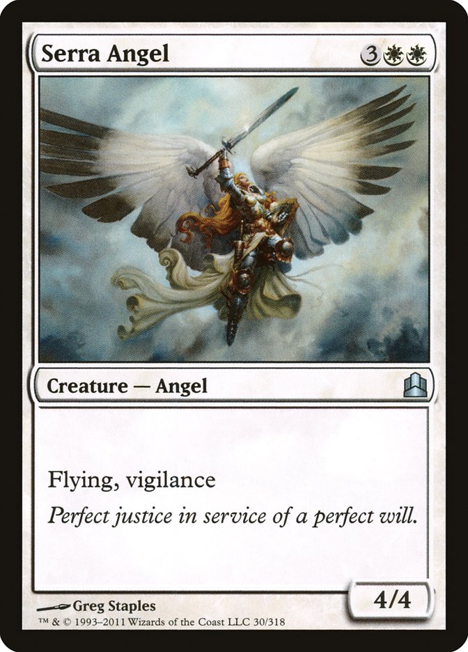 Serra Angel [Commander 2011] | Grognard Games