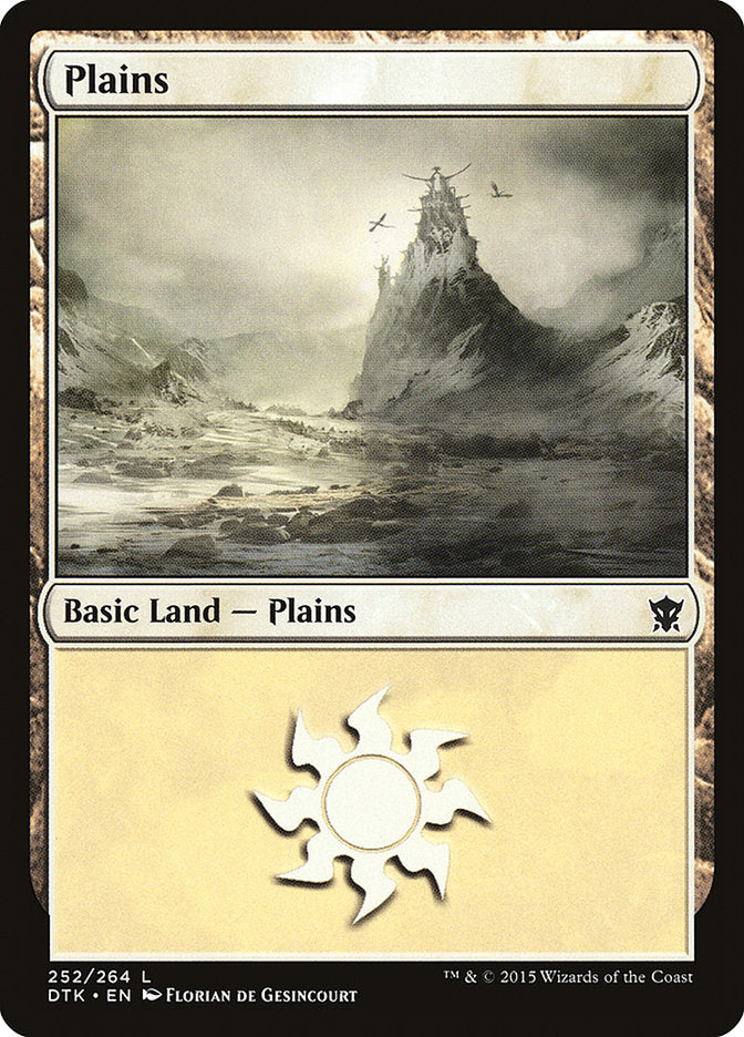 Plains (252) [Dragons of Tarkir] | Grognard Games