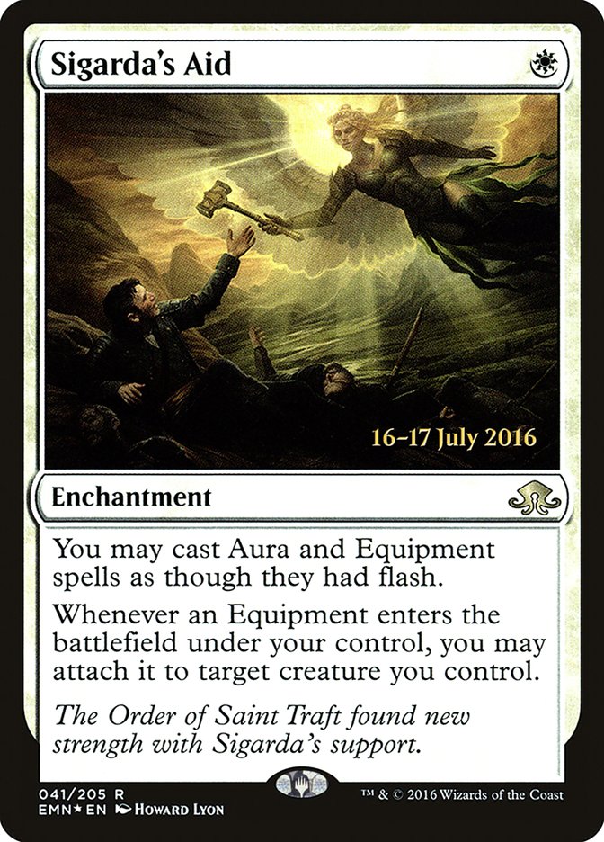 Sigarda's Aid  [Eldritch Moon Prerelease Promos] | Grognard Games