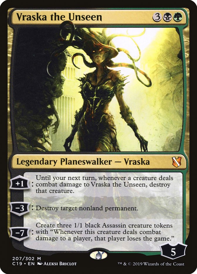 Vraska the Unseen [Commander 2019] | Grognard Games