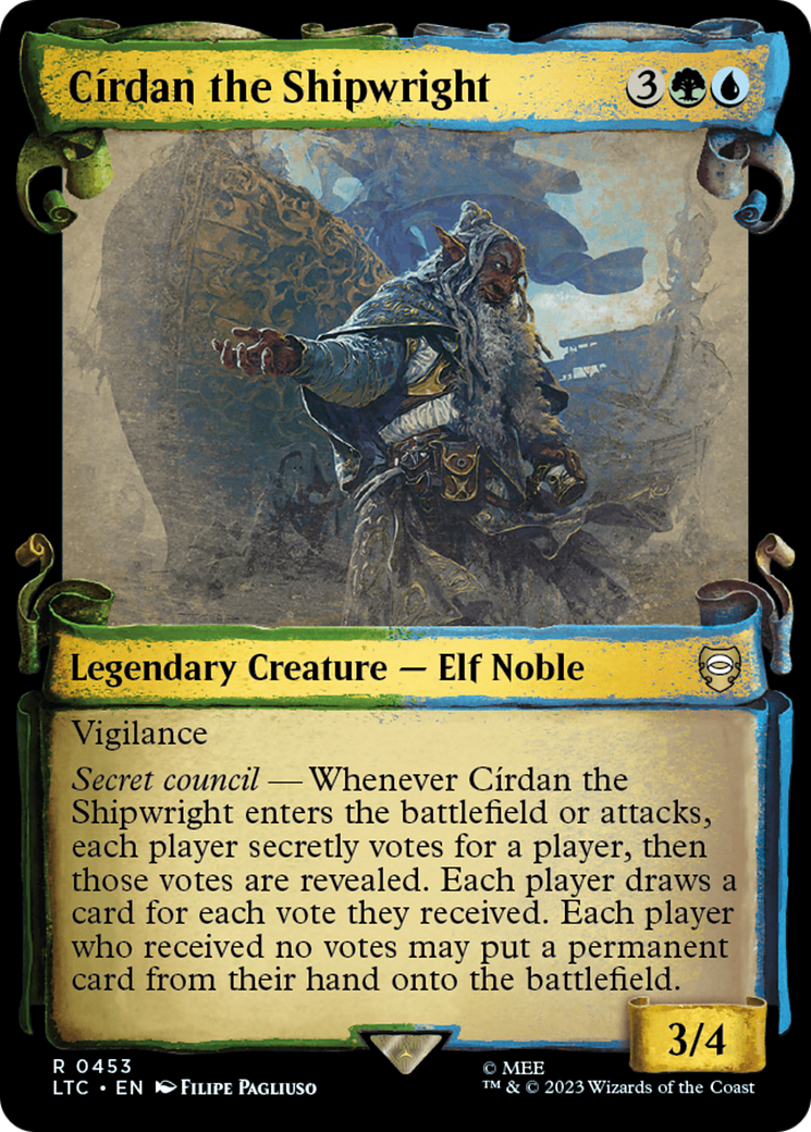 Cirdan the Shipwright [The Lord of the Rings: Tales of Middle-Earth Commander Showcase Scrolls] | Grognard Games