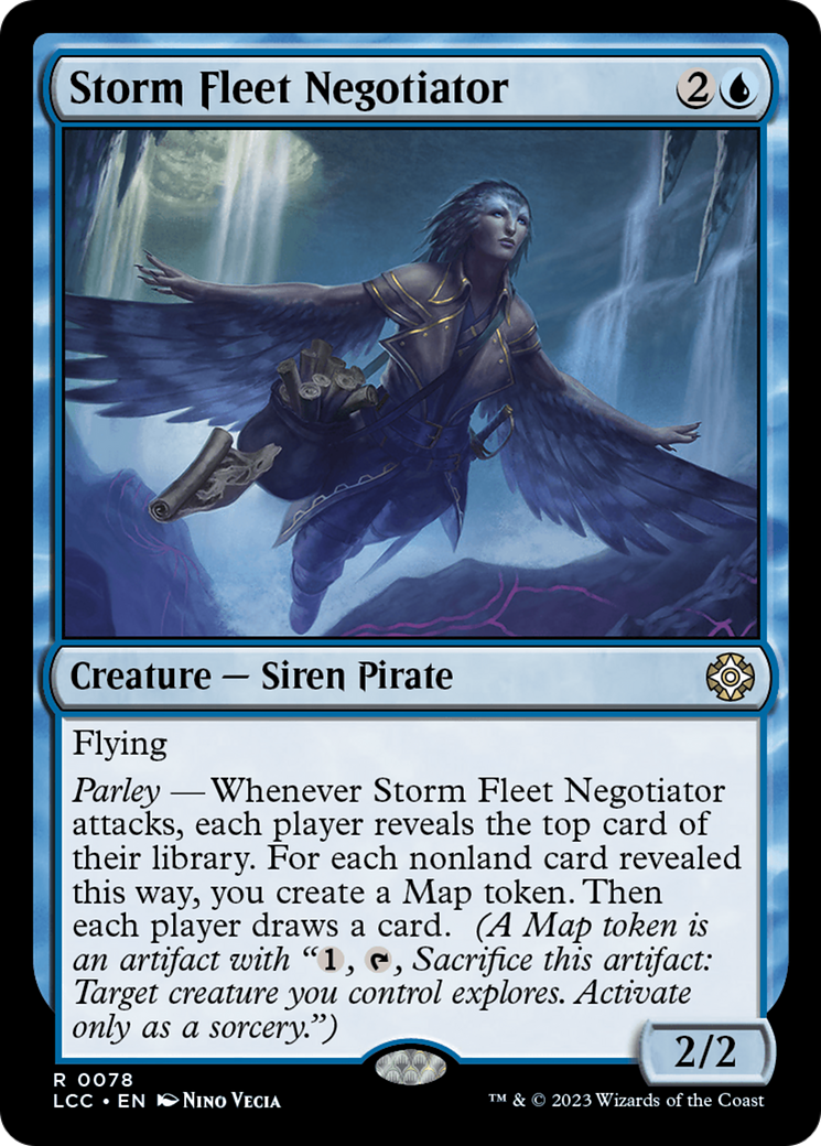 Storm Fleet Negotiator [The Lost Caverns of Ixalan Commander] | Grognard Games