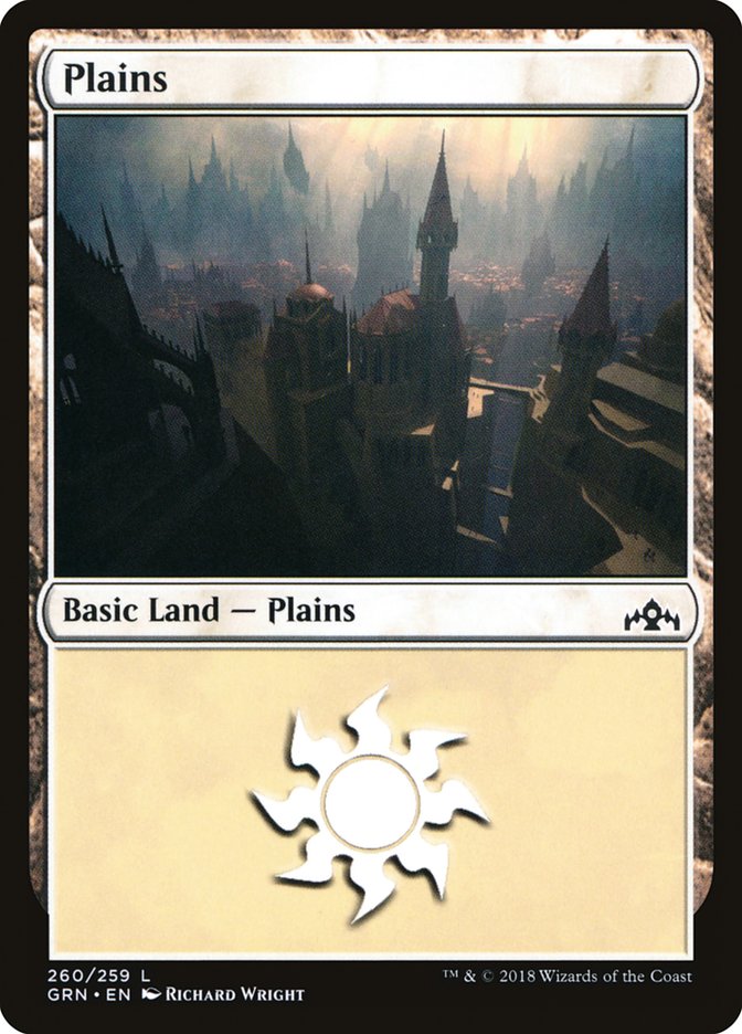 Plains (260) [Guilds of Ravnica] | Grognard Games