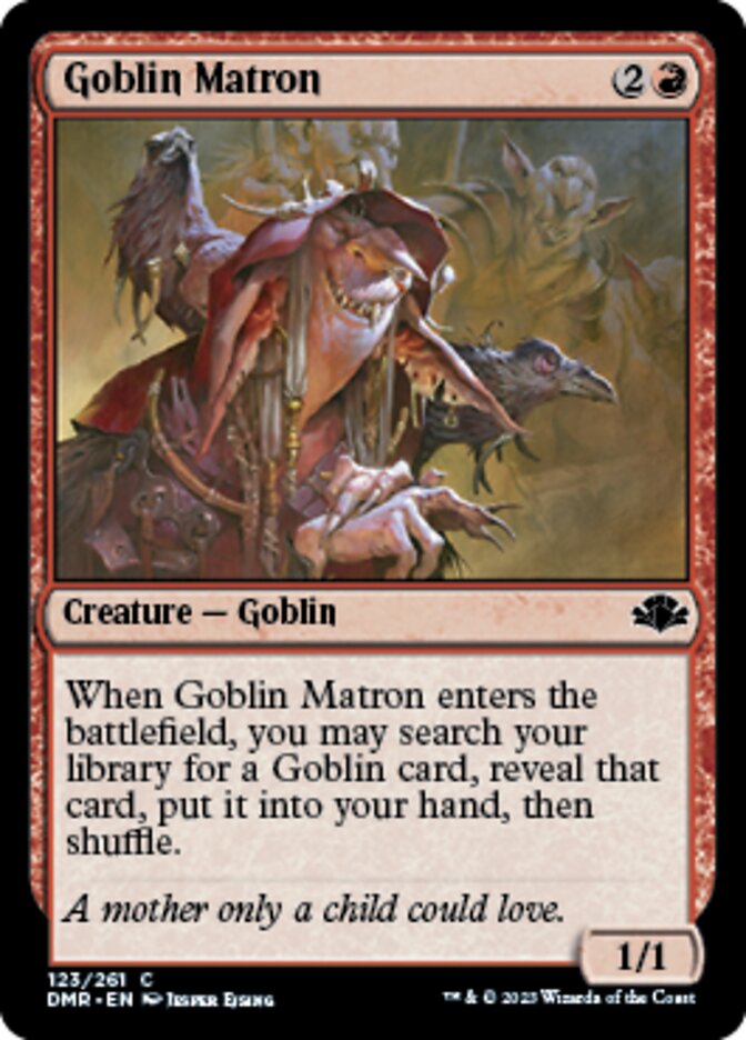 Goblin Matron [Dominaria Remastered] | Grognard Games