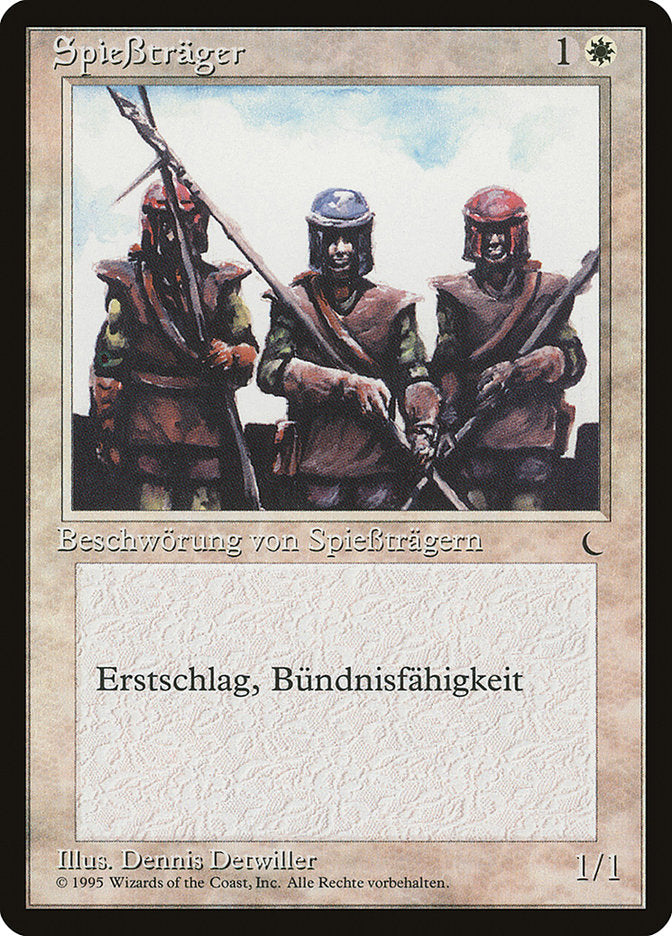 Pikemen (German) - "SpieBtrager" [Renaissance] | Grognard Games