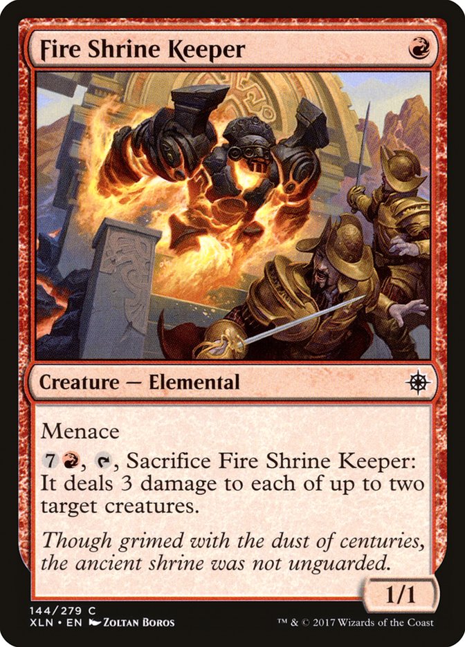 Fire Shrine Keeper [Ixalan] | Grognard Games