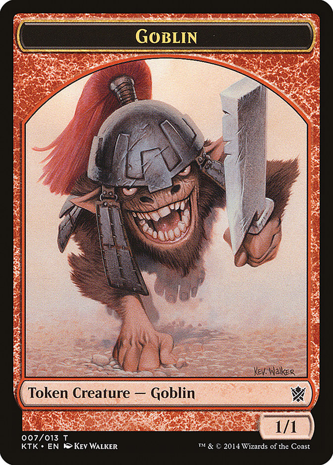 Goblin [Khans of Tarkir Tokens] | Grognard Games