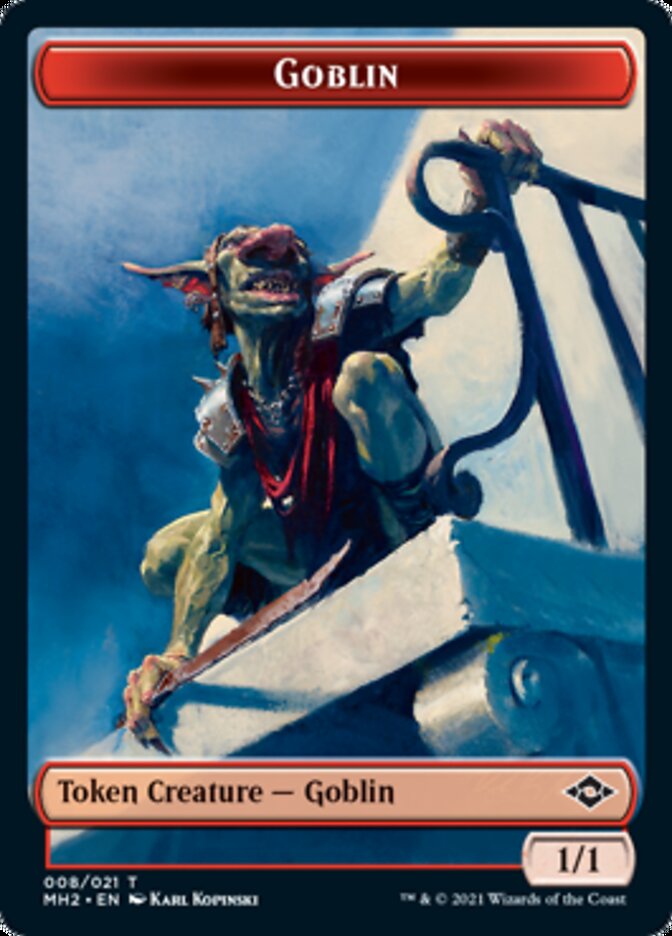 Clue Token (14) // Goblin Token [Modern Horizons 2 Tokens] | Grognard Games