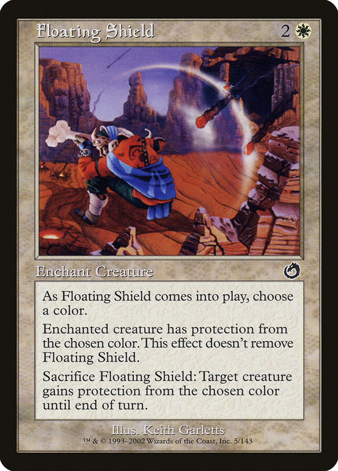 Floating Shield [Torment] | Grognard Games