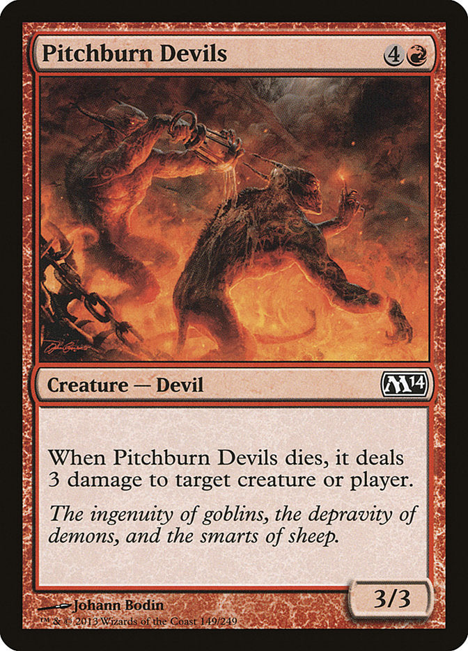 Pitchburn Devils [Magic 2014] | Grognard Games