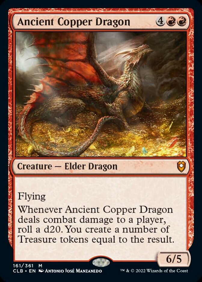 Ancient Copper Dragon [Commander Legends: Battle for Baldur's Gate] | Grognard Games