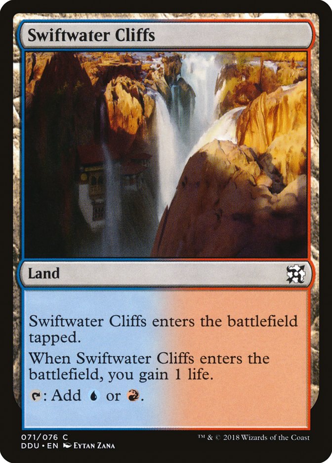 Swiftwater Cliffs [Duel Decks: Elves vs. Inventors] | Grognard Games