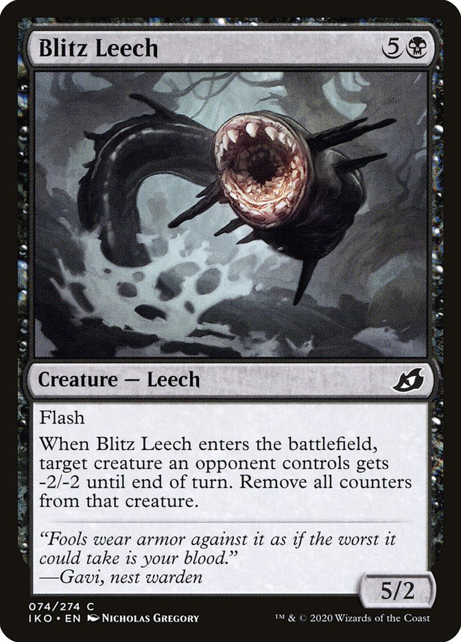 Blitz Leech [Ikoria: Lair of Behemoths] | Grognard Games