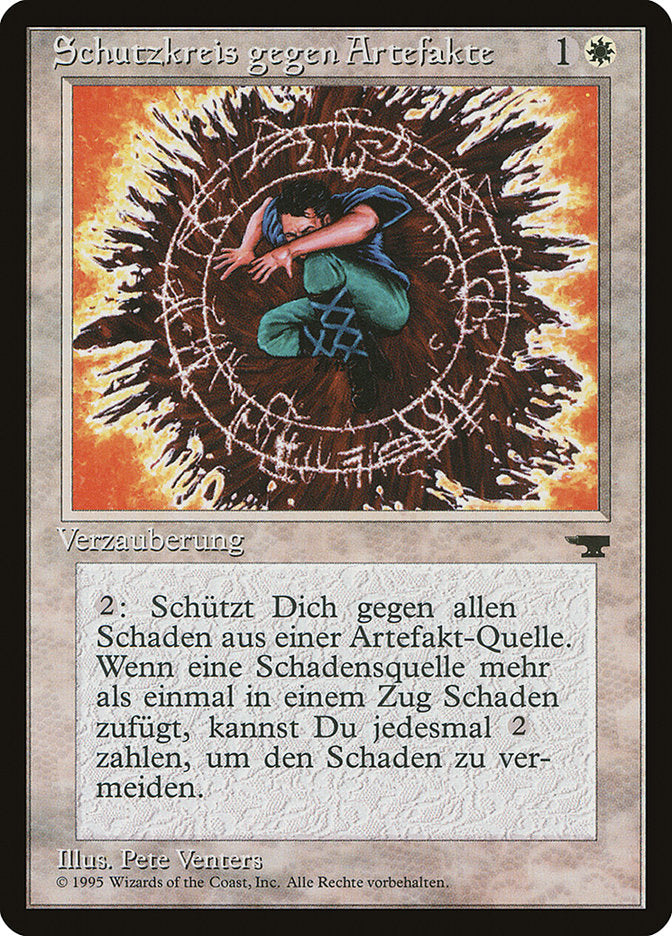 Circle of Protection: Artifacts (German) - "Schutzkreis gegen Artefakte" [Renaissance] | Grognard Games