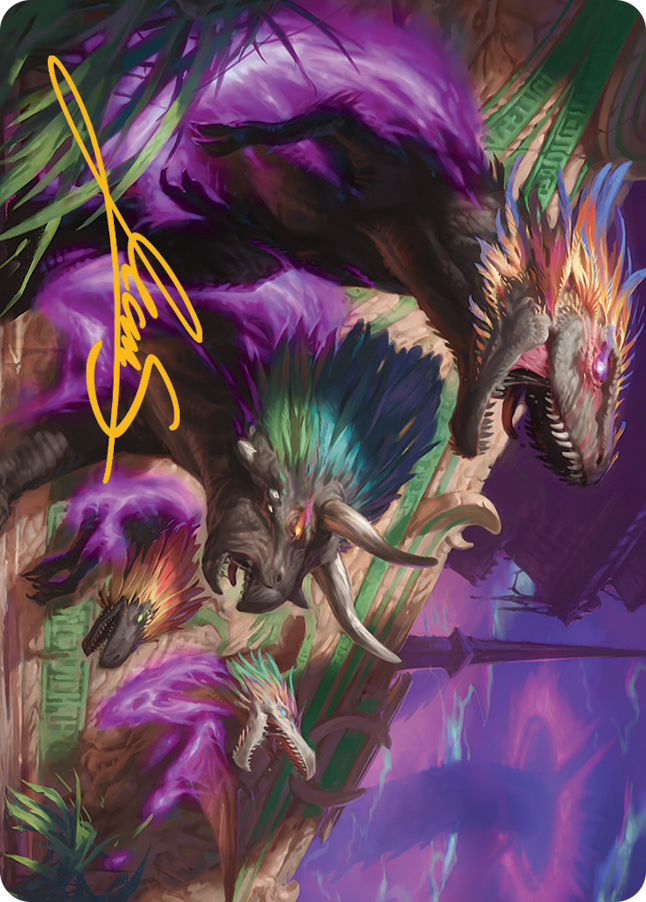 Burning Sun's Fury Art Card (Gold-Stamped Signature) [March of the Machine Art Series] | Grognard Games