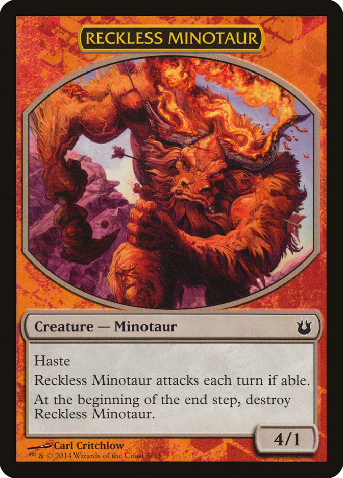 Reckless Minotaur [Born of the Gods Battle the Horde] | Grognard Games