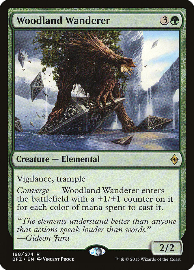 Woodland Wanderer [Battle for Zendikar] | Grognard Games