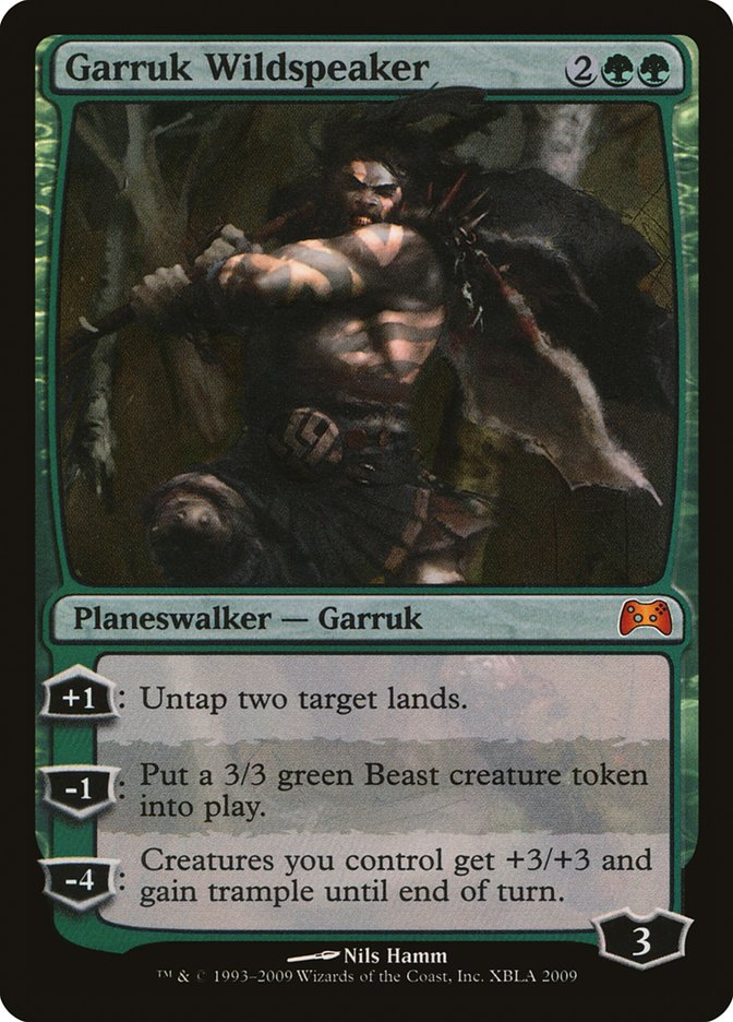 Garruk Wildspeaker (Duels of the Planeswalkers Promos) [Duels of the Planeswalkers Promos 2009] | Grognard Games