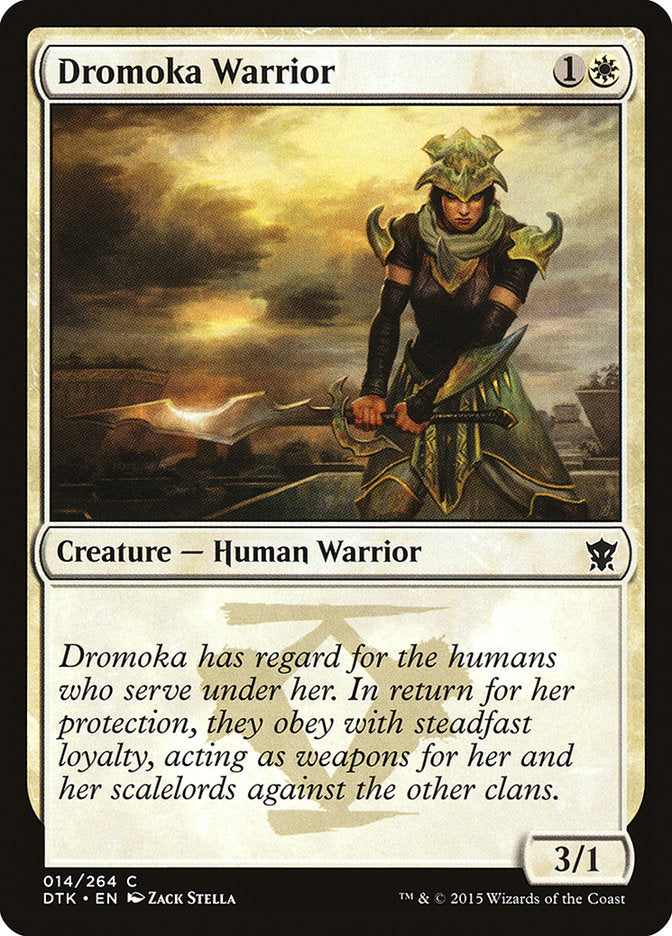 Dromoka Warrior [Dragons of Tarkir] | Grognard Games